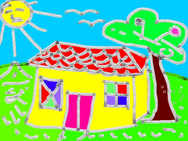 hoa-si-nhi/xem-tranh/74194/ngoi-nha-nho.html