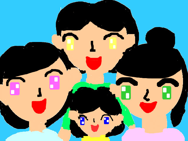 hoa-si-nhi/xem-tranh/74372/Co-giup-viec-va-nhung-dua-be-ngoan-ngoan.html
