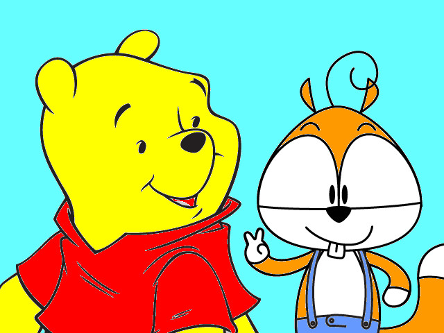 hoa-si-nhi/xem-tranh/76297/pooh-va-soc-nhi.html