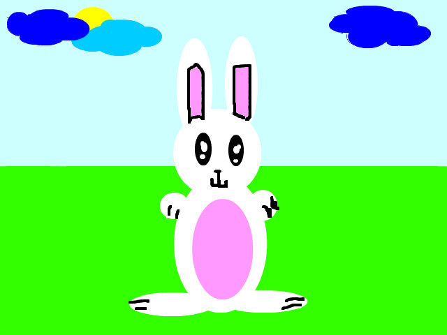 hoa-si-nhi/xem-tranh/76337/little-bunny.html