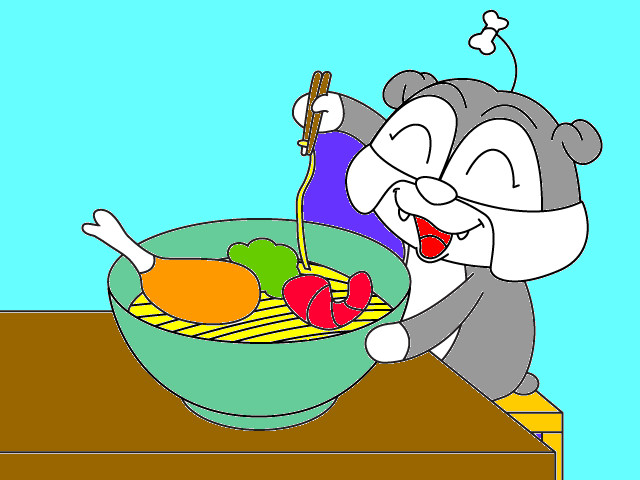 hoa-si-nhi/xem-tranh/77926/be-beo-an-to-mi.html