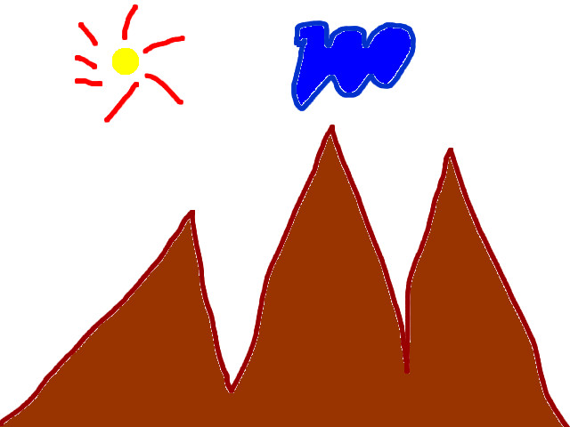 hoa-si-nhi/xem-tranh/78416/mat-troi-va-may-va-nui.html