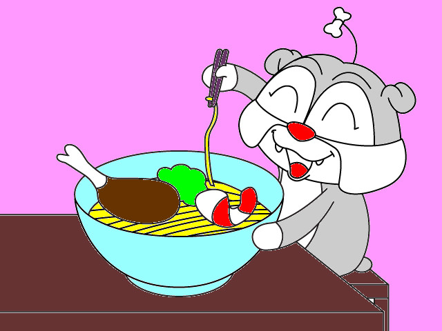 hoa-si-nhi/xem-tranh/79892/Cho-Bun-Ham-An.html