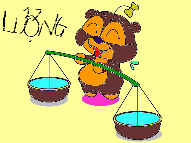 hoa-si-nhi/xem-tranh/79893/chu-gau-thong-minh.html