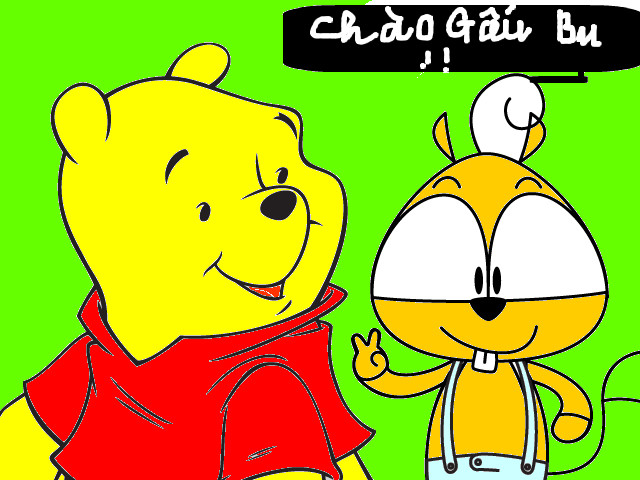 hoa-si-nhi/xem-tranh/80483/Chu-gau-Bu-tinh-nghich.html