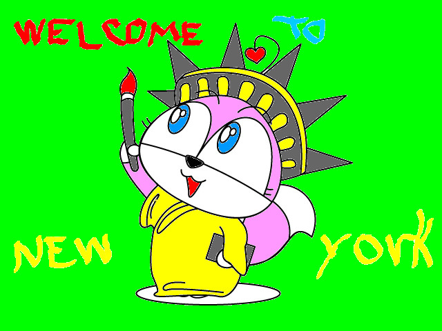 hoa-si-nhi/xem-tranh/81082/WELCOME-TO-NEW-YORK.html