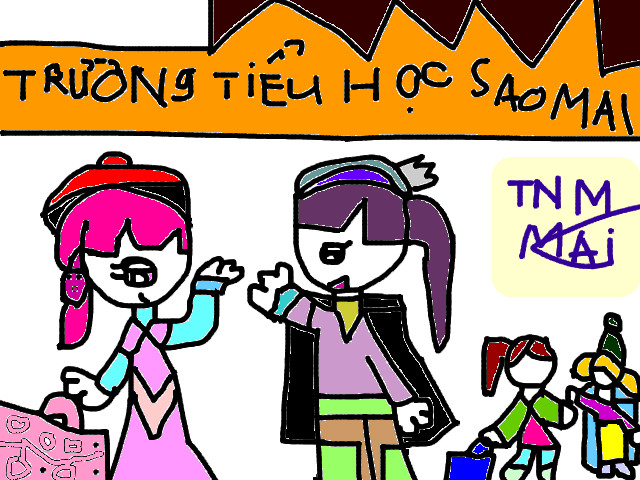 hoa-si-nhi/xem-tranh/82296/den-truong.html