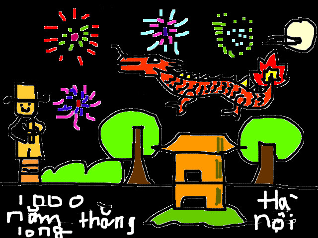 hoa-si-nhi/xem-tranh/83703/mung-dai-le-1000-nam-thang-long-Ha-Noi.html