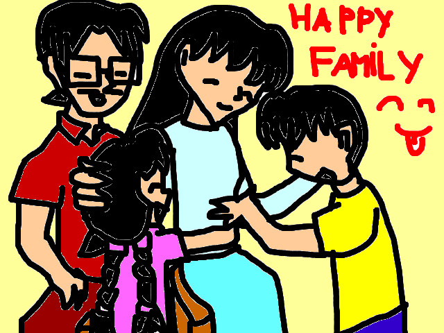 hoa-si-nhi/xem-tranh/84555/happy-family.html