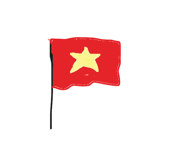 hoa-si-nhi/xem-tranh/87318/la-co-to-quoc-Viet-Nam.html