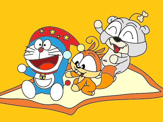 hoa-si-nhi/xem-tranh/87537/Doraemon-and-Care-Nhi.html