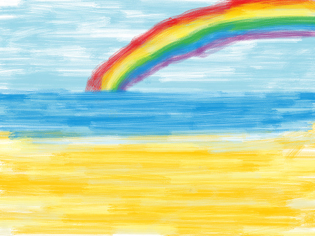 hoa-si-nhi/xem-tranh/87684/The-Rainbow-On-Ocean.html