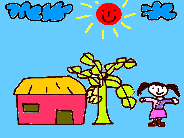 hoa-si-nhi/xem-tranh/8772/be-o-que.html