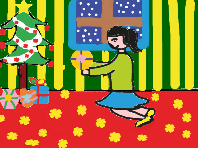 hoa-si-nhi/xem-tranh/89079/ngay-noel-cua-em.html