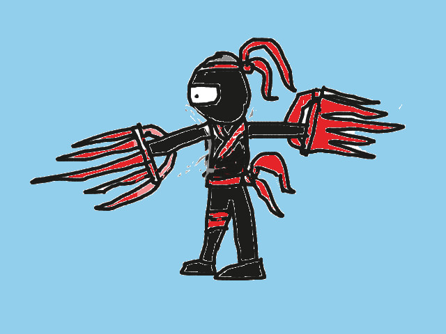 hoa-si-nhi/xem-tranh/89667/ninja-sat-thu.html