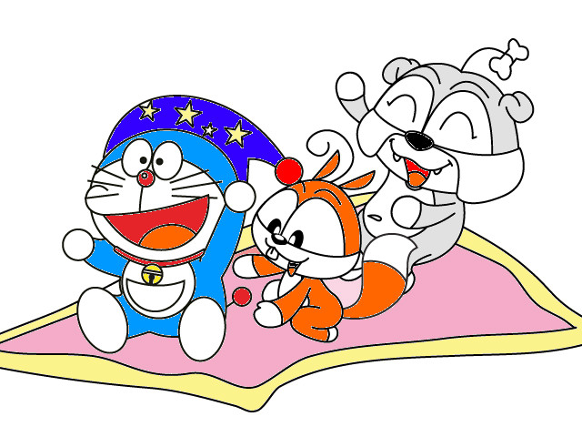 hoa-si-nhi/xem-tranh/92053/Phu-Thuy-Doraemon.html