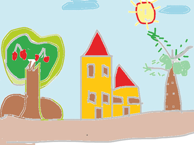 hoa-si-nhi/xem-tranh/92262/nha-toi.html