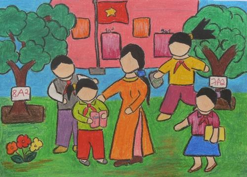 hoa-si-nhi/xem-tranh/93519/MUNG-NGAY-NHA-GIAO-VIET-NAM.html