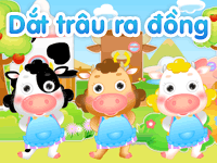 Dắt trâu ra đồng