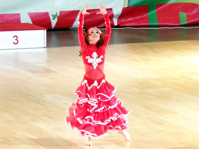 Vũ điệu sôi động của Anastasiya