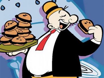 Câu chuyện về hamburger của Popeye