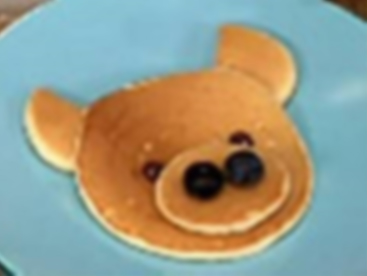 Bé học làm bánh Pancake gấu nhé