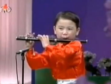 Nhạc công Sáo nhí