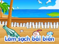 Làm sạch bãi biển
