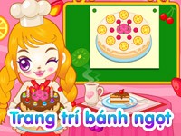 Trang trí bánh ngọt