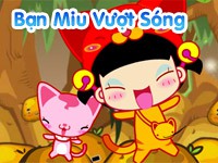 Bạn Miu vượt sóng