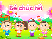 Bé chúc tết